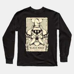 Vivi Black Mage Tarot Card Long Sleeve T-Shirt